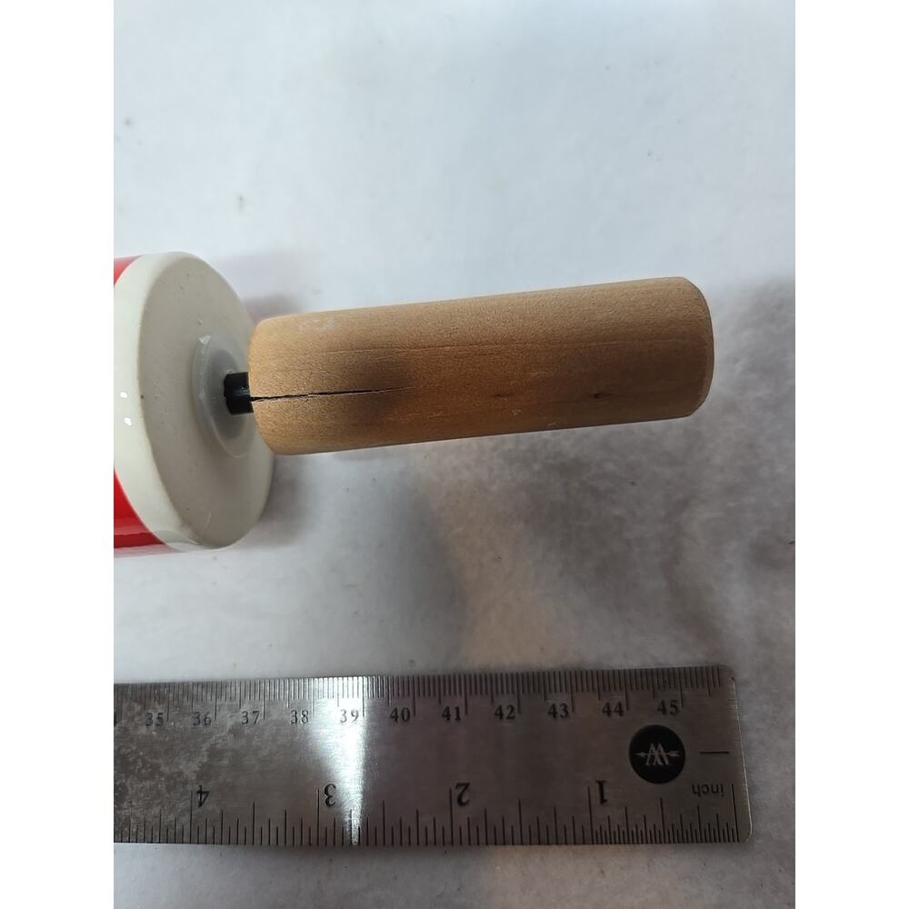 Christmas Red Striped handled Rolling Pin Wondershop - Picture 4 of 5